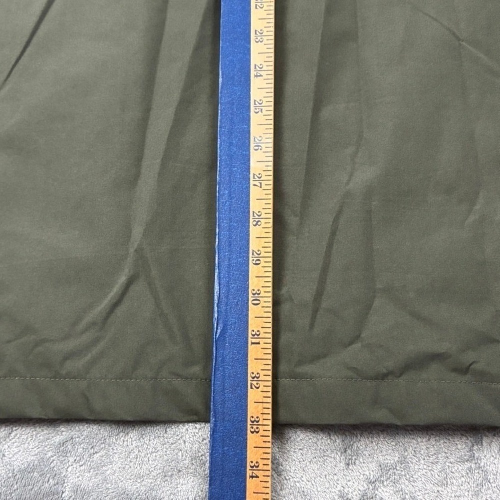 Loveoilife LDTNOR Olive Green Hooded Field Jacket Plaid Lining XXL Reflective - Picture 9 of 16